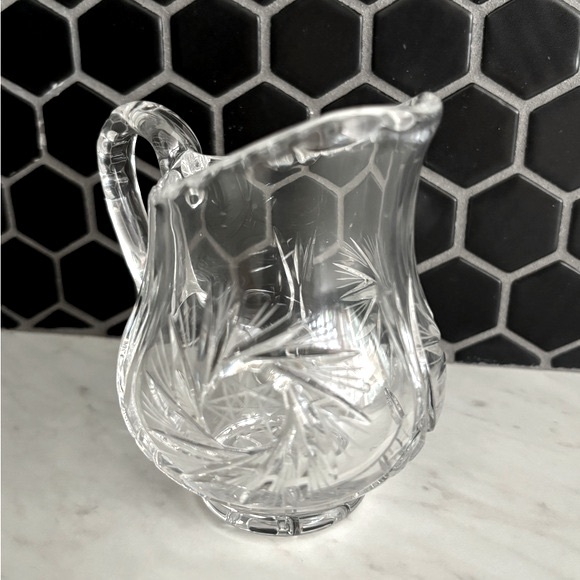 Pinwheel Crystal Mini Pitcher - Picture 6 of 8